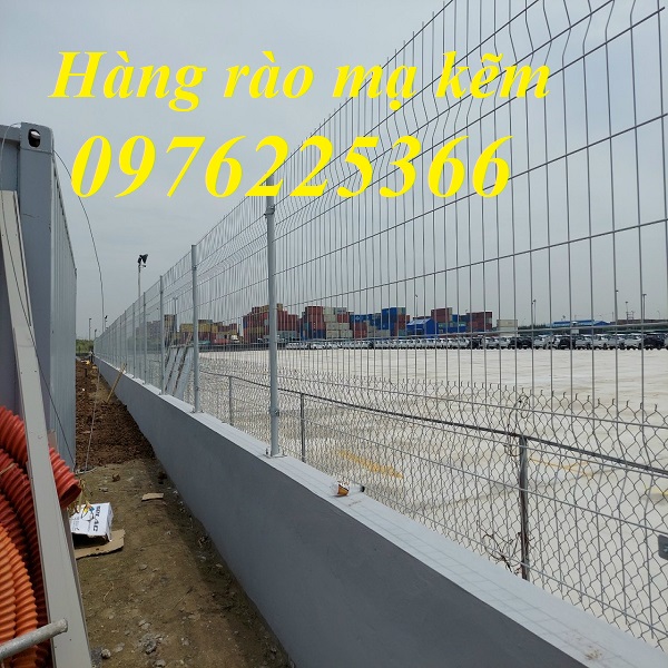 Hàng rào lưới mạ kẽm nhúng nóng