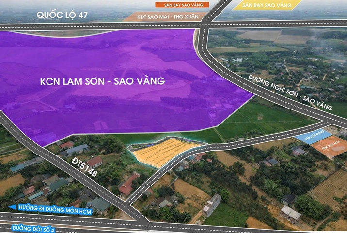 ĐẤT ĐẸP – GIÁ F0 – BÁN CÁC LÔ ĐẤT GẦN KCN LAM SƠN, Thị Trấn Lam Sơn, Thọ Xuân, Thanh Hóa