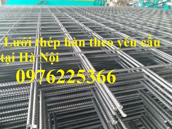 Lưới thép hàn đổ sàn bê tông D4, D5, D6, D8, D10