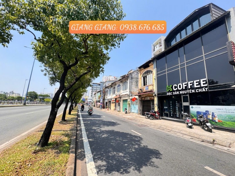 BÁN SIÊU PHẨM ĐẠI LỘ VÕ VĂN KIỆT, P.CẦU ÔNG LÃNH, QUẬN 1- DT 101M2 NGANG 4M*26M VUÔNG VỨC- 6 TẦNG
