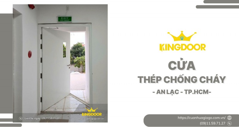 Cửa Thép Chống Cháy Tại An Lạc, TP.HCM Đạt Chuẩn PCCC