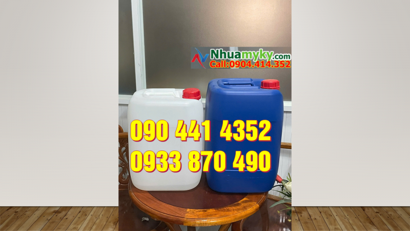 Can nhựa 25 lít đựng xăng, can nhựa 20 lít lưu trữ mẫu hóa học 