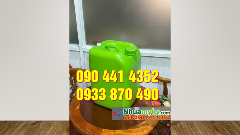 Can nhựa 25 lít đựng xăng, can nhựa 20 lít lưu trữ mẫu hóa học 