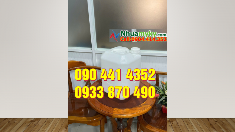 Can nhựa 25 lít đựng xăng, can nhựa 20 lít lưu trữ mẫu hóa học 