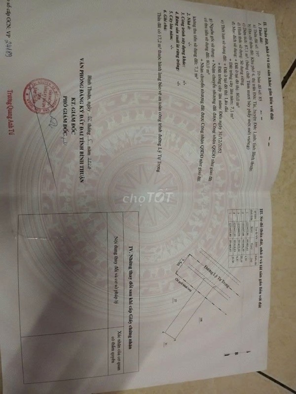 CHÍNH CHỦ Cần Bán Nhà Số 39, Lý Tự Trọng, Thị trấn Đức Tài, Huyện Đức Linh, Bình Thuận