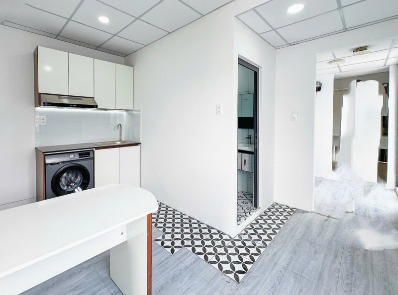 Cho Thuê Căn Hộ Dịch Vụ 1PN Gần 50m² Tại Bình Thạnh – Full Nội Thất