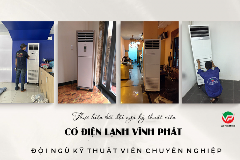 Nhà thầu chuyên Cung cấp Điều hòa tủ đứng Panasonic/Daikin/Mitsubishi Heavy số lượng lớn 