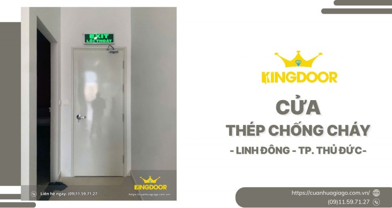 Cửa Thép Chống Cháy Tại Linh Đông, TP. Thủ Đức