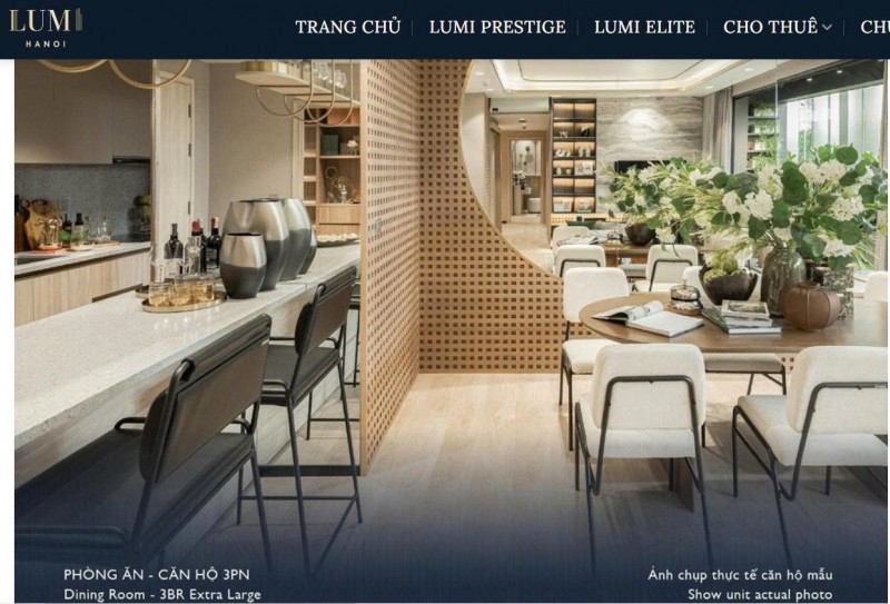 BÁN CĂN HỘ CAO CẤP LUMI HANOI – ĐẠI LỘ THĂNG LONG, TÂY MỖ, HÀ NỘI
