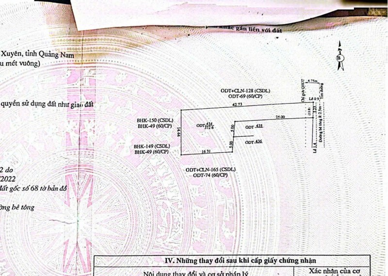 Chính Chủ Bán 370m2 Đất Đường Bê Tông Tại Khối Phố Xuyên Tây, Thị Trấn Nam Phước, Duy Xuyên, Quảng