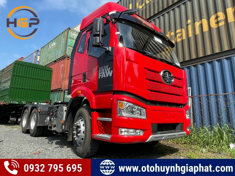 Xe đầu kéo FAW J6P máy 375Hp siêu tiết kiệm nhiên liệu