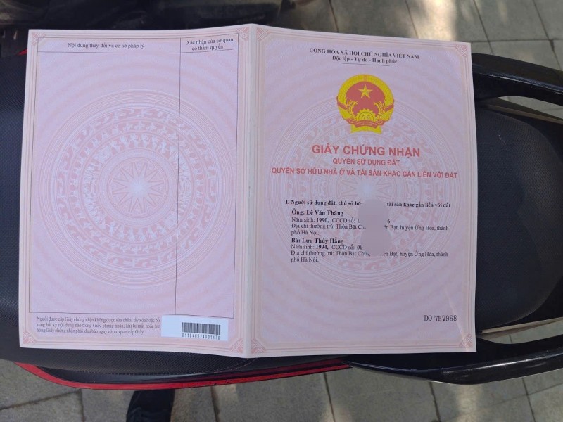 CHÍNH CHỦ BÁN ĐẤT KHÔNG QUA TRUNG GIAN xã Hồng Sơn, huyện Mỹ Đức, TP Hà Nội