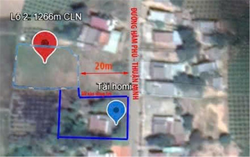 HOT ĐẤT ĐẸP - GIÁ TỐT CHÍNH CHỦ BÁN NHANH LÔ ĐẤT Xã Hàm Phú, Hàm Thuận Bắc, Bình Thuận