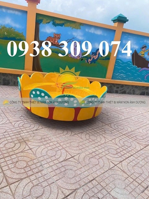 Đu quay mâm xoay 6 chỗ ngồi, Đu quay mâm xoay mầm non