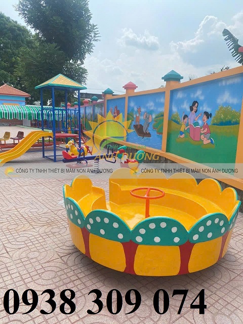 Đu quay mâm xoay 6 chỗ ngồi, Đu quay mâm xoay mầm non