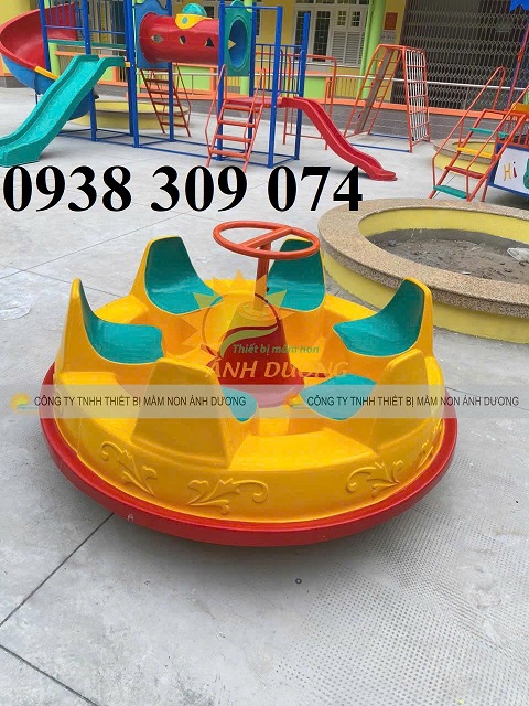 Đu quay mâm xoay 6 chỗ ngồi, Đu quay mâm xoay mầm non