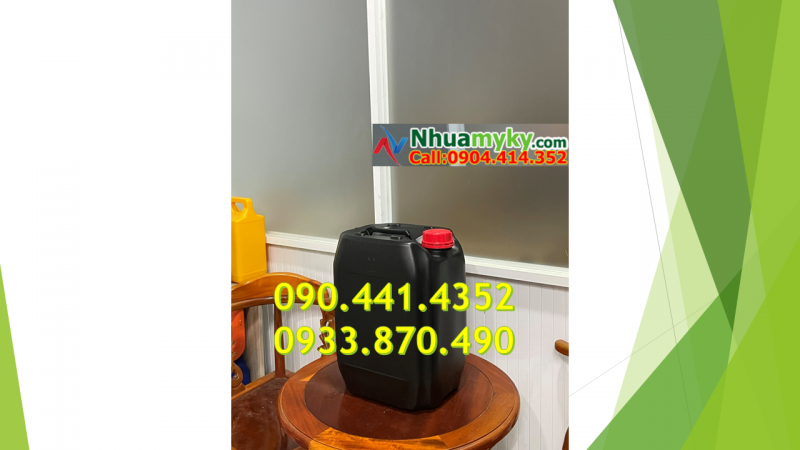 Ở đây sx can nhựa 1 lít đựng chất dễ cháy, can 2 lít đựng acetone