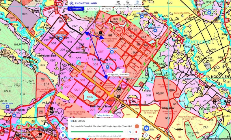 ĐẤT ĐẸP - GIÁ TỐT – CHÍNH CHỦ CẦN BÁN ĐẤT Ngõ 444 Đường Phố 1, Xã Quang Trung, Ngọc Lặc, Thanh Hóa