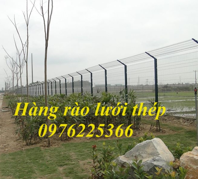 Nhận sản xuất hàng rào khu công nghiệp theo yêu cầu
