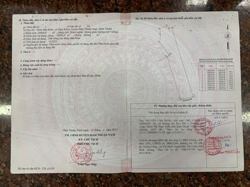 HOT HOT – Chính Chủ Bán ĐẤT CÓ  900 Trụ Thanh Long Tặng Kèm Căn Nhà Tại Dân Bình, Hàm Kiệm, Lâm Đồng