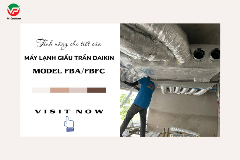 Dòng sản phẩm đạt chất lượng Máy lạnh giấu trần DAIKIN Inverter luôn đi đầu 