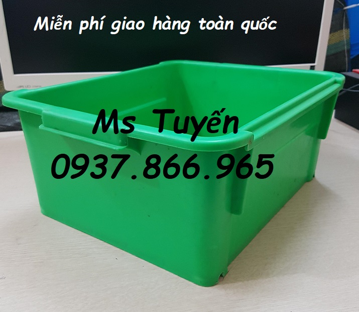 Khay chứa linh kiện điện tử, khay nhựa nguyên sinh, thùng A3, hộp A3