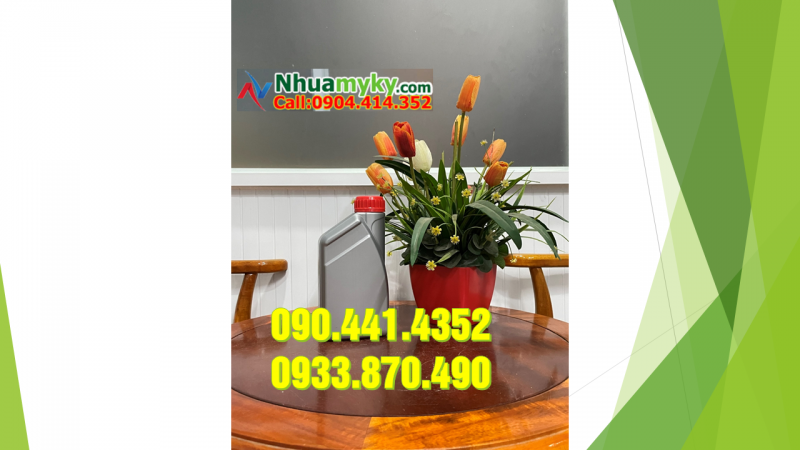 Can nhựa 2 lít đựng cồn pha loãng, can nhựa 5 lít đựng hóa chất đa năng
