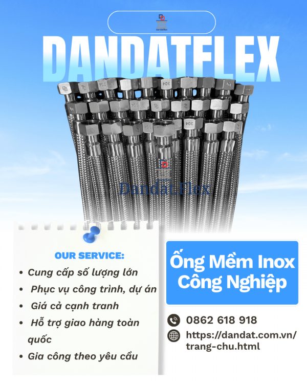 So Sánh Ống Mềm Inox Và Ống Cao Su Công Nghiệp
