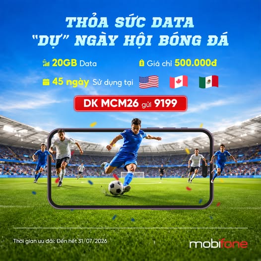 MCM26: Bùng nổ Data – Cháy trọn cùng mùa World Cup 2026