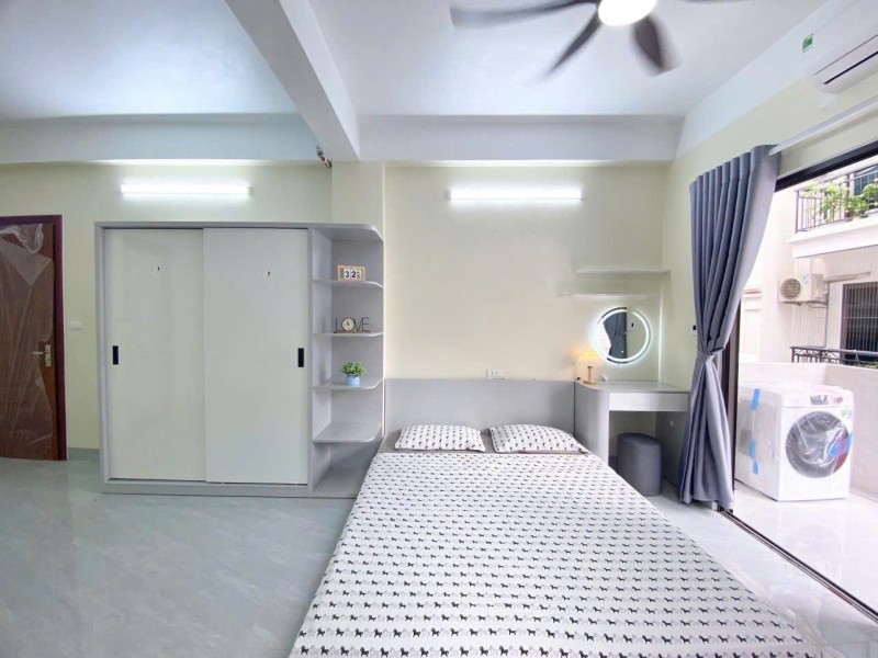 CHO THUÊ PHÒNG STUDIO 50m2  FULL NỘI THẤT – PHÚ ĐÔ, NAM TỪ LIÊM, HÀ NỘI