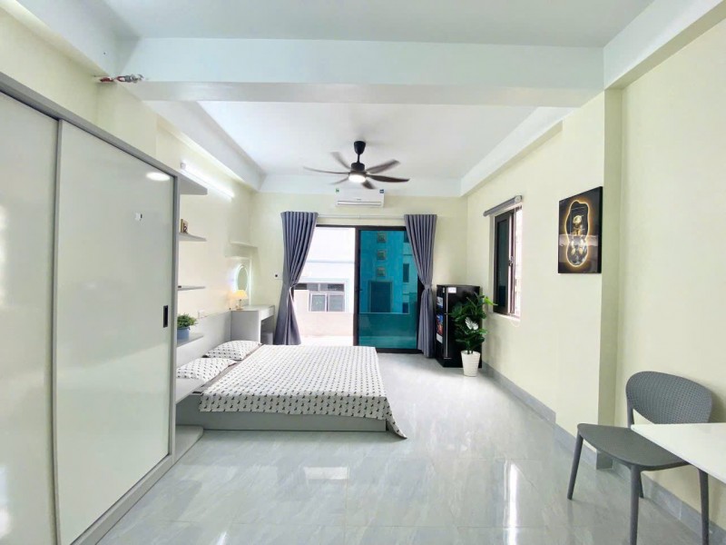 CHO THUÊ PHÒNG STUDIO 50m2  FULL NỘI THẤT – PHÚ ĐÔ, NAM TỪ LIÊM, HÀ NỘI