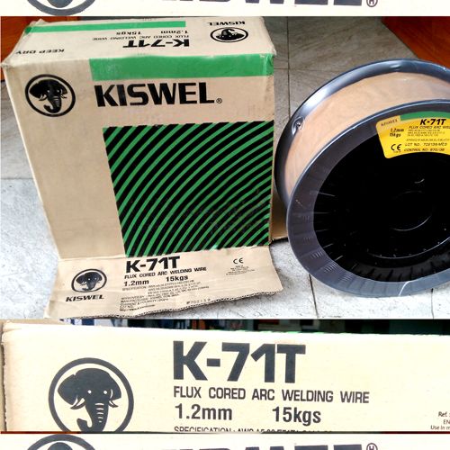 Dây hàn lõi thuốc Săt 1.2mm Kiswel K-71T (15kg)