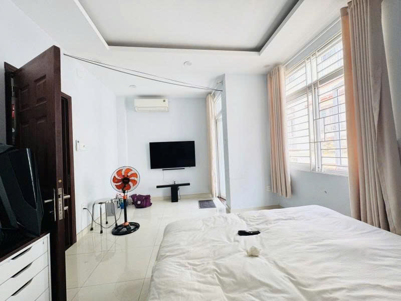 Bán nhà Hẻm nhựa 6m, Trần Thị Trọng ( CỐng Lở), 5,4x15m, 5 Tầng - 4PN, Sổ A4,  8,9 Tỷ.