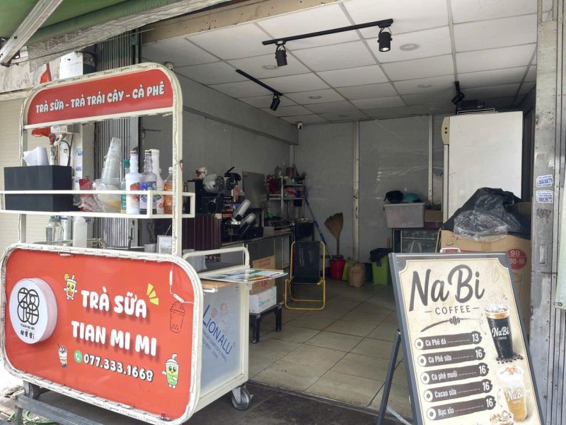 SANG RẺ CHỈ TIỆM TRÀ ĐẸP LẮM CHỈ 39 tr , MB GÓC 2 MT ĐƯỜNG LỚN GẦN TRƯỜNG HỌC GẦN ĐƯỜNG 3/2, Tel