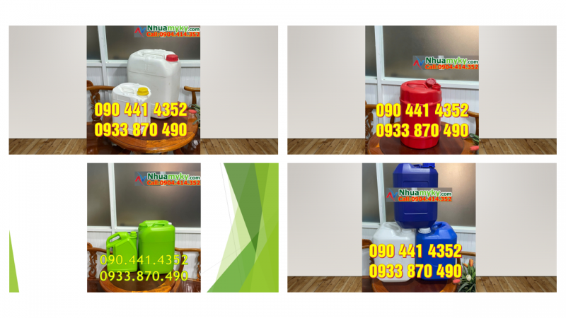 Can nhựa 10 lít đựng kiềm, can nhựa 10 lít trong đựng nước muối sinh lý 