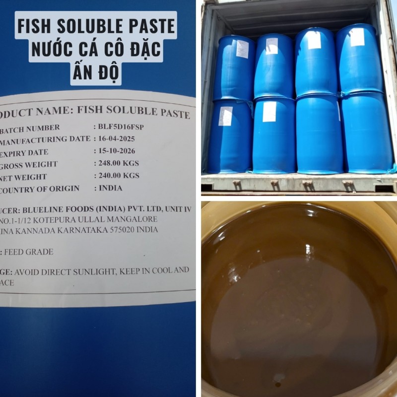 Dịch Cá Cô Đặc Fish Soluble Extract – Đạm Cá Ngừ Chiết Xuất Từ Cá