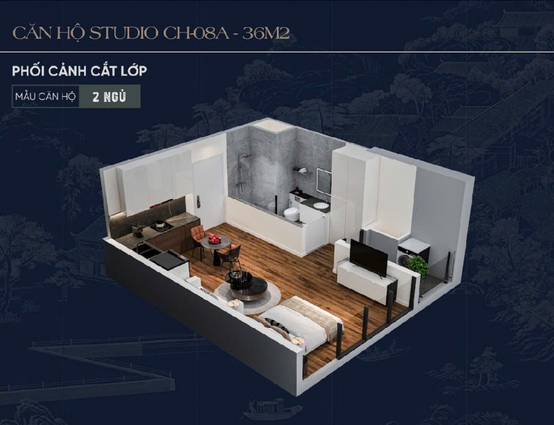 BÁN CĂN STUDIO SUNSHINE LEGEND CITY – GIÁ TỐT NHẤT KHU VỰC CHỈ HƠN 1 TỶ