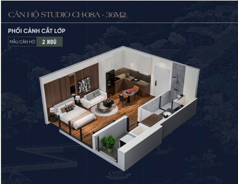 BÁN CĂN STUDIO SUNSHINE LEGEND CITY – GIÁ TỐT NHẤT KHU VỰC CHỈ HƠN 1 TỶ