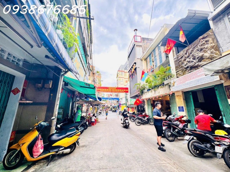 CHÍNH CHỦ 1 ĐỜI XƯA 0938676685 BÁN NHÀ 6 TẦNG MẶT TIỀN HXH 8M Đ.VÕ VĂN TẦN, QUẬN 3 (P.BÀN CỜ)-