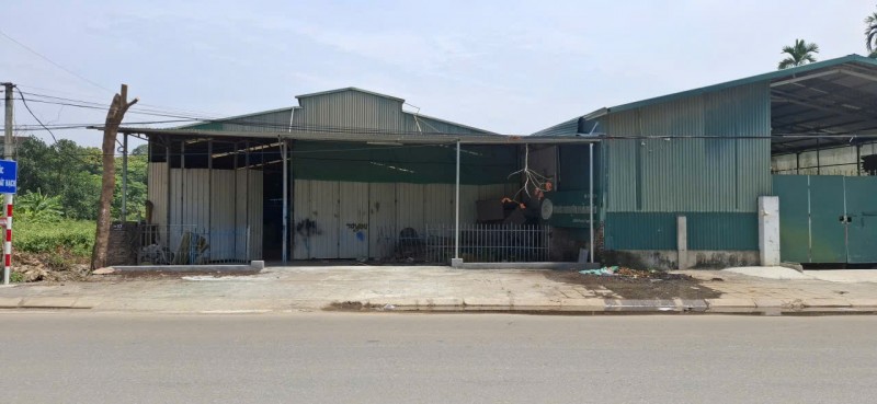 CHÍNH CHỦ CẦN CHO THUÊ NHÀ XƯỞNG 780M² MẶT ĐƯỜNG LIÊN HUYỆN – XÃ PHÚ CÁT, HÀ NỘI