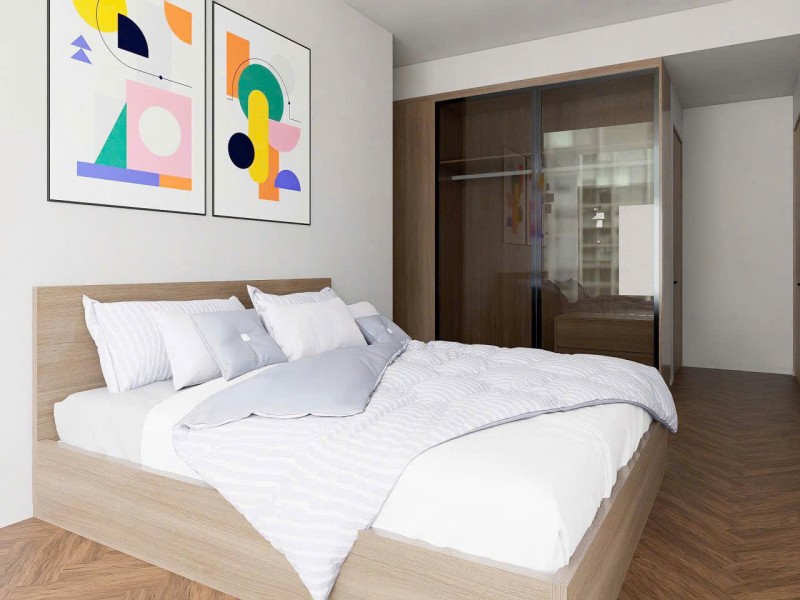 CHO THUÊ CĂN HỘ 2PN 70m2  FULL NỘI THẤT TẠI LUMIERE SMART CITY – TÒA A3