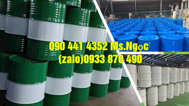 Thùng phuy sắt giá thấp, thùng phuy sắt đựng hóa chất xây dựng 