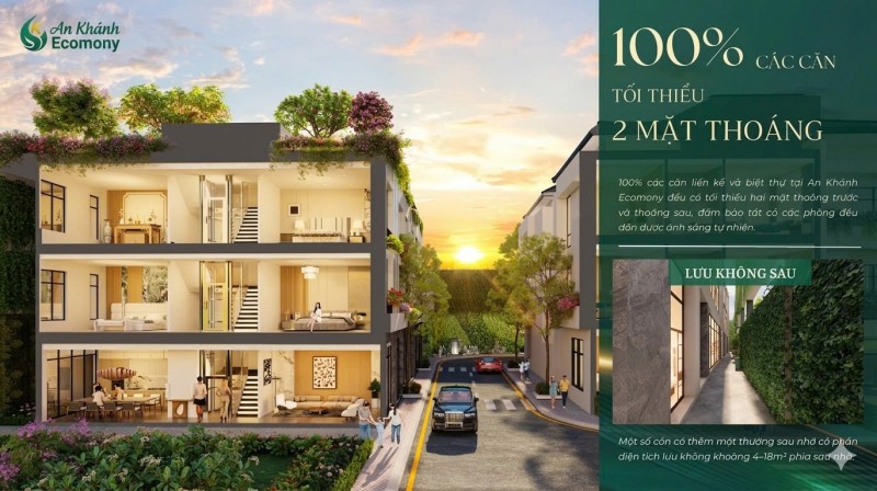 Bán căn liền kề 70m2 mặt tiền rộng 5m gần đường lớn rộng 36m.Có thể kinh doanh - buôn bán và ở .Giá