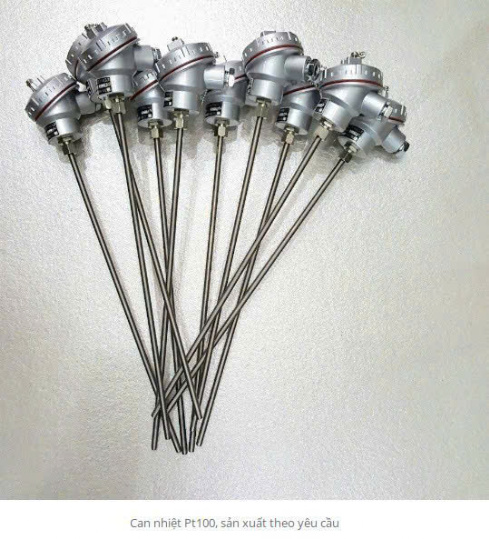 Tổng kho phân phối các loại Can nhiệt PT 100/ Can nhiệt k