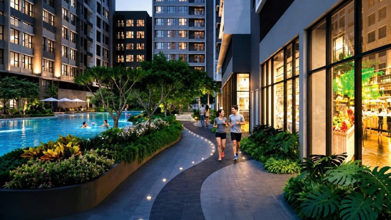 Căn hộ cao cấp Gladia Heights phát triển bởi Khang Điền  Keppel giá dự kiến từ 83 triệu/m²