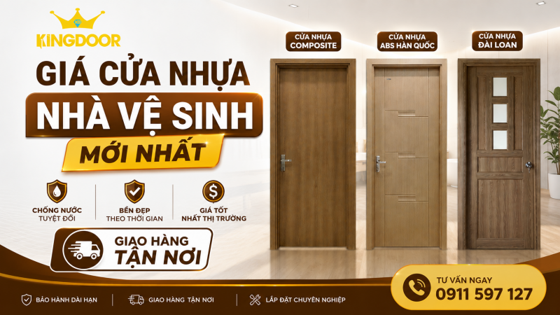 Giá Cửa Nhựa Nhà Vệ Sinh Mới Nhất [06/2026]