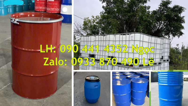 Xưởng tuyển thùng phuy nhựa cũ 220 lít đẹp, giá cạnh tranh tại TPHCM 