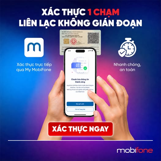 Đã tới hạn chót - Đừng quên xác thực ngay để tránh bị khóa sim