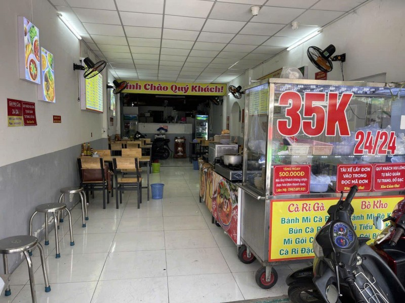 CHỐT NHANH SANG RẺ QUÁN PHỞ ĐẸP LẮM CHỈ 128 tr , NGAY NGÃ BA ĐẮC ĐỊA GẦN ĐƯỜNG TRƯỜNG CHINH, MB