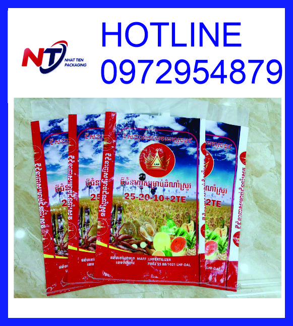 Sản xuất bao PP dệt ghép màng OPP đựng phân bón giá tốt, in ấn chất lượng